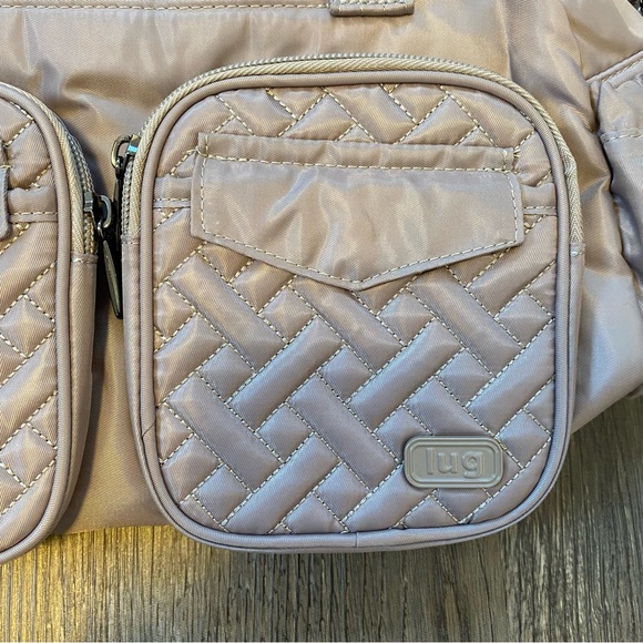 lug Jumper carry-all bag in sand taupe NEW - Picture 5 of 12